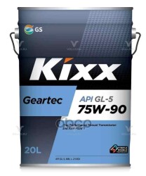 Kixx Geartec API GL-5 75W90 20 L - 5