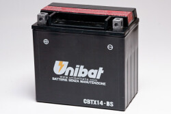 Unibat CBTX14-BS Akü - 1