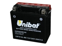 Unibat CBTX14L-BS Akü - 1