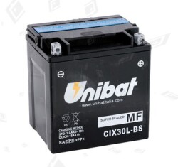 Unibat CIX30L-BS Akü - 1