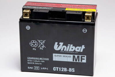 Unibat CT12B-BS Akü - 1